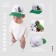 Baby cap for the boy Life Style, Dino, White Color, Rr. 52-54, 5-7 years old