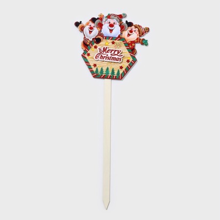 Topper decorative "Merry Christmas" 28.5x74 cm-1