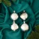 Set of balls plastic D-5.5 cm, 4 pcs "Discus-Shar" silver