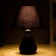 Table lamp 1860/1bk E14 40W Black 25x25x35 cm Risalux