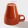 Mug ceramic shares Coffee Break, 280 ml, orange color