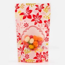 Pack Doy-Pak, matte, patterns, with a window, 12 x 20+ 4 cm