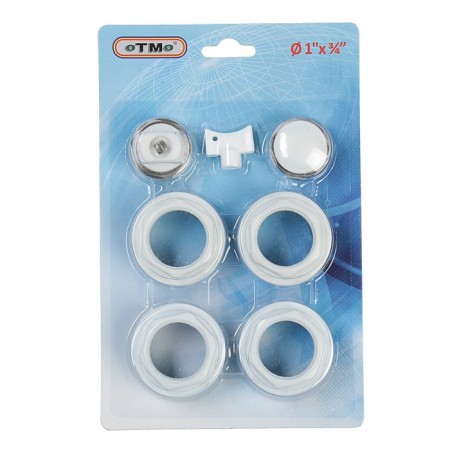 A set for connecting the radiator OTMO, 1 x 3/4 ", without brackets, in a blister