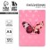 Diary A5, 100 sheets soft region. SOFT-Tach "Butterfly"