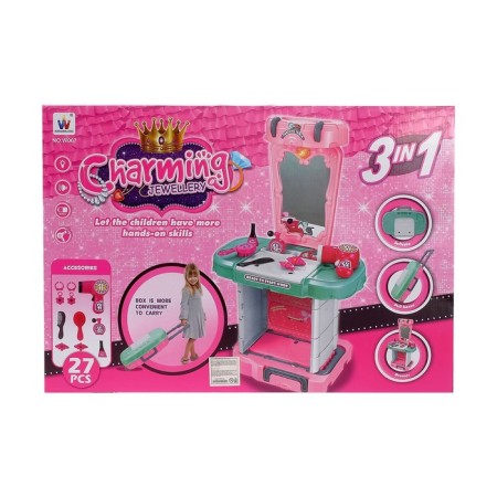 Game set of the dressing room "Little Beauty", with accessories, with light effects-5