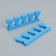 A set of fingers, 100 pairs, blue