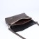 Bag-clate on magnet, long belt, bronze color