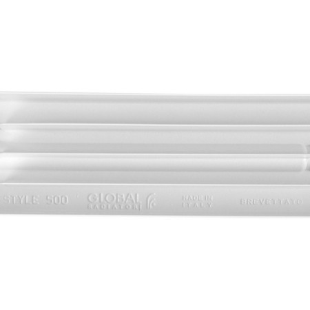 Bimetallic radiator Stout Style, 500 x 80 mm, 4 sections, side connection-4