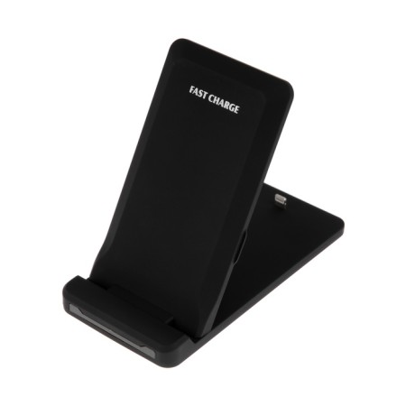 Wireless charger H16, 15 W, folding, black