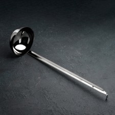 Stainless steel lane, 380 ml, 45 × 11.5 cm, silver color