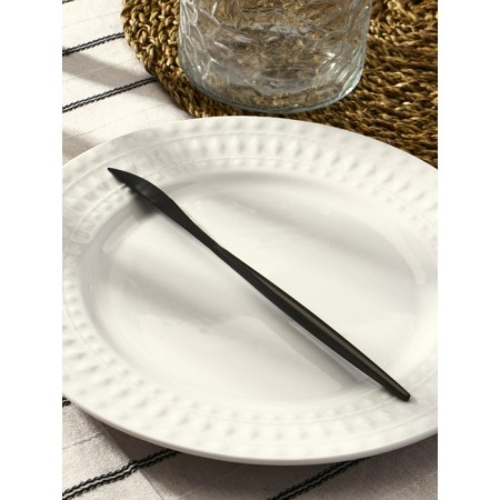 Stainless steel knife Magistro "folk", length 22 cm, black color-2