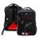 School backpack, 39 x 26 x 19 cm, Grizzly 156, ergonomic back, laptop compartment, black/gray/red RB-156-2_6