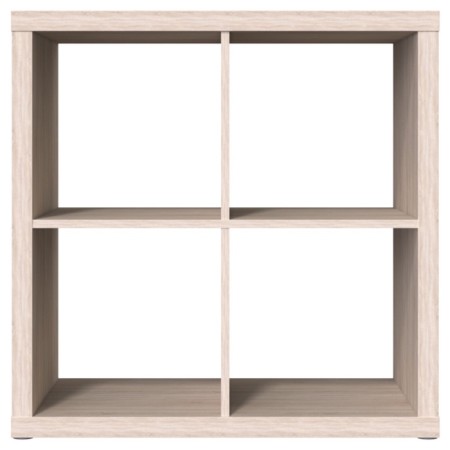Rabberry with four open cells "Fors 4", square, vestiburat, color of oak white-2