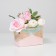 Box for Flowers Folding "BE HAPPY", 17 × 13 × 7 cm