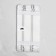Raccoon wrap nozzle, microfiber, 21 × 10.5 cm, white color