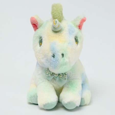 Soft toy "Unicorn" 23 cm, green color-4
