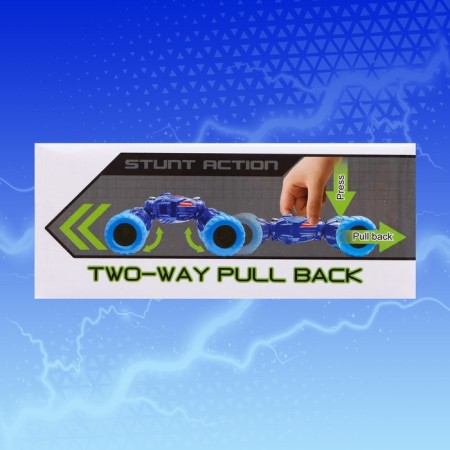 Over -line inertial "stunt", the color is blue-4