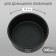 Ceramic bowl 300 ml, gray