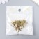 Decor for creativity Metal, plastic "Pearl tree" set 4 pcs for bronze 2.4x2.2 cm