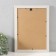 Photo frame Plastic format A4 "Brick masonry" white 34.8x25 cm