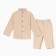 A set for a boy (shirt, trousers) minku, beige color, height 68-74