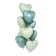 Foil ball 19 "Breeze", heart