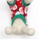 Snowman's sweatshirt, size S, red (DS 26, Osh 22, OG 34 cm)