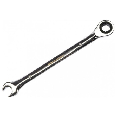 Combined REXANT 12-5804-1 key, ratcheon, mirror chromium, 9 mm-1