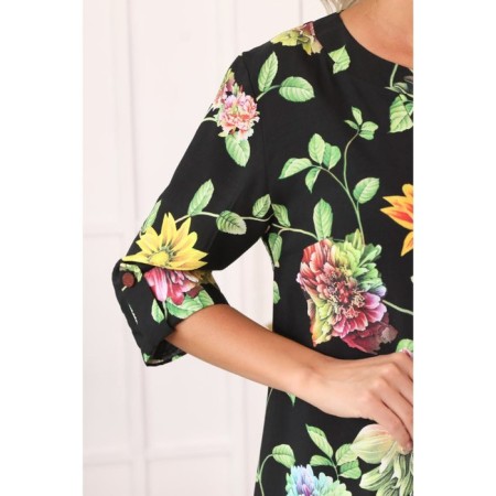 Women's tunic, size 42, black color-14