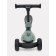 Cunning-somata children's Rant Rider, with luminous wheels, green color