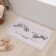 Bathroom mat Ethel "Forever", 80x50 cm, velor