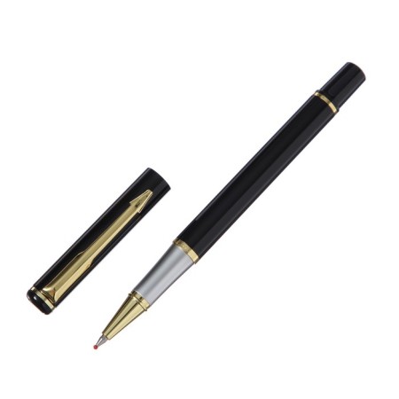 Handle Gift Roller in the leatherette case, black body, gold, silver-2