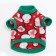 Snowman's sweatshirt, size S, red (DS 26, Osh 22, OG 34 cm)