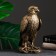 Figure "Hawk" gold, 24x13x26cm