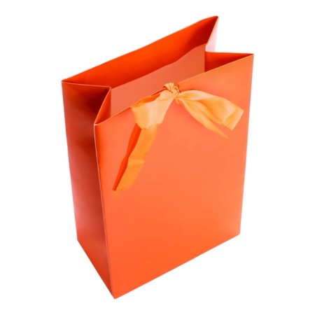 Gift package with the ribbon "Red" 13 x 23 x 7 cm, 1 pc.-2