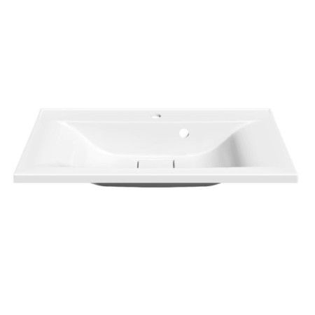 Paola Elegante sink, half -vested, 80 cm, rectangular-2