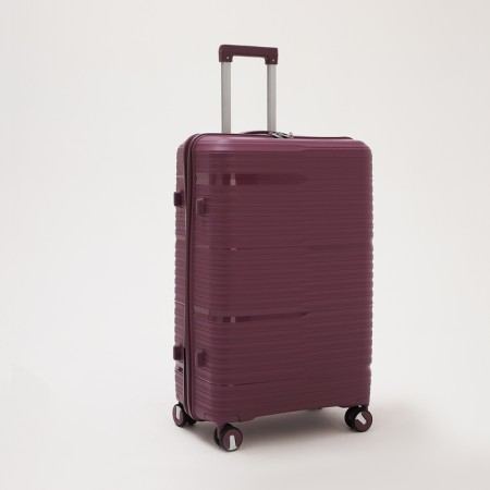 Big suitcase 28 ", lightning department, code lock, 4 wheels, purple color-1
