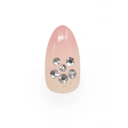 Solid varnish Kiss Impress Manicure Accent Symphony BIPA010 "Pink Sunset", Short length is short-4