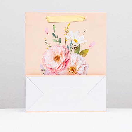 Laminated Packet "Flower Geometry", 26 x 32 x 12 cm-1