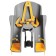 Bulge-bell front BQ-6, fastening on the frame, color gray color