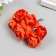 Flowers for decorating "Tea roses" 1 bouquet = 6 colors 9.5 cm scarlet