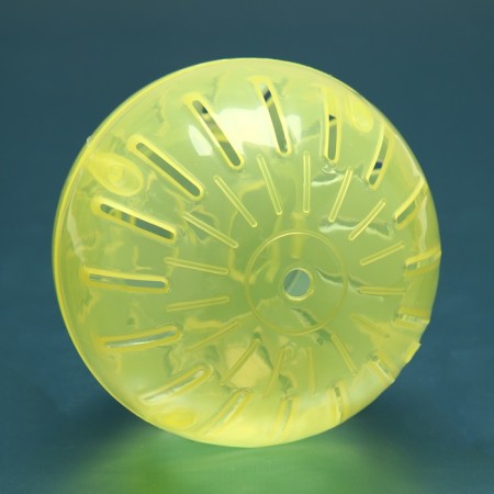 A ball for rodents 10 cm, yellow-5