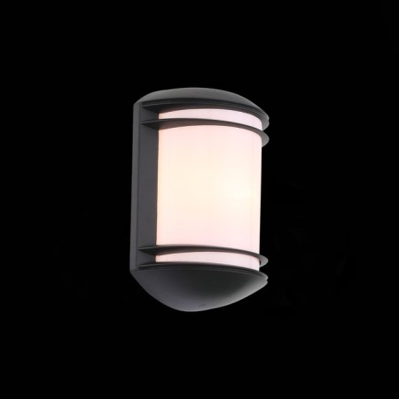 Street wall lamp ST LUCE. SL076.401.01. Agio. 1x60 W, E27, 18x25 cm, black color-3
