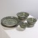 Plate ceramic deep shade "Mirsoole", d = 21 cm, green color