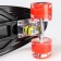 Penniboard Marvel 56 x 16 cm, light wheels PU 60x45 mm, ABEC 7, red color