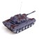 Radio -controlled “Victory” tank, works on batteries, the color is gray