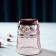 Glass glass Magistro "La-Channel", 220 ml, pink color