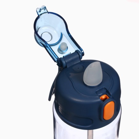 Water bottle, 600 ml, Sport, 21 x 7.9 x 6.7 cm, blue-3