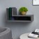 Close -suspended cabinet 412*210*250 Gray graphite