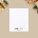 Watercolor cardboard “Happy New Year”, cat, embossing, 10.7 x 8.8 cm, New Year
